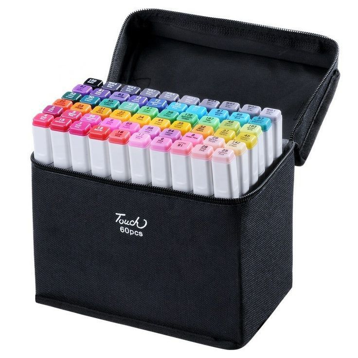 Colored paint pens
